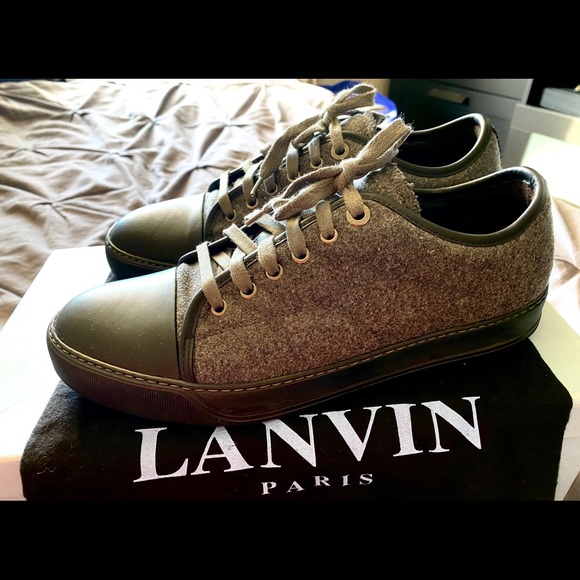 Lanvin Other - Lanvin DBB1 Felt Sneaker